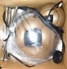 Mercer41 Modern Dome Floor Lamp with Indirect Light, Slim Metal Pole & Foot Switch &ndash; 65" Tall Standing Lamp for Living Room, Bedroom, Office &ndash; E26 Socket New In Box $299 - 2