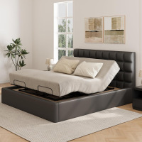 FLEXISPOT S3K-Lite King Size Adjustable Bed Frame Base, Zero Clearance, Independent Head & Foot Incline, Zero Gravity, Wireless Remote, 12&rsquo;&rsquo; Legs, Easy Assemble, , 750 lbs. New in Box $699