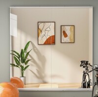 PERTETEY Home Gym Mirror 48" L x 24" W - 2PCS Large Full Body Mirror for Yoga, Fitness New In Box $299