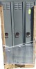 Hallowell&reg; 1-Tier 3 Door Premium Locker, 45"W x 18"D x 78"H, New Shelf Pull $699 - 2