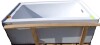 Wyndham Collection Grayley 60 in. L x 32 in. W Acrylic Right Hand Drain Rectangular Alcove Bathtub in White with Brushed Nickel Trim New Floor Model $799 - 2
