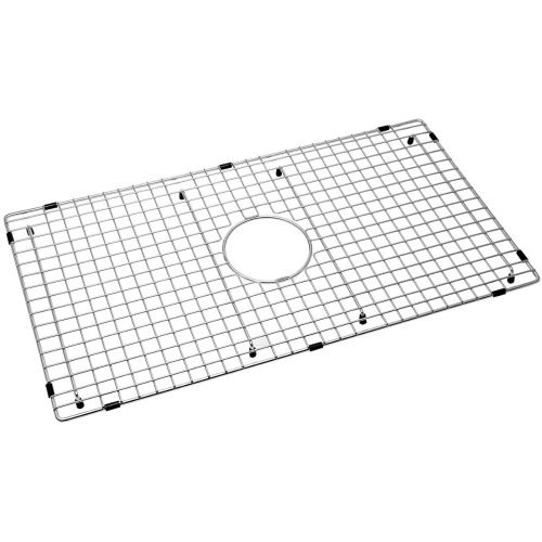 Serene Valley 29.53-in x 15.59-in Center Drain Heavy-Duty Stainless Steel Sink Grid NDG3016C New In Box $199