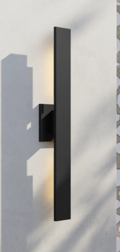 Wade Logan Anabrenda 2-Light Integrated LED Outdoor Armed Sconce New In Box $199