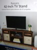 Mainstays Parsons TV Stand for TVs up to 50", Canyon Walnut, New in Box $299 - 2