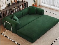 Latitude Run Boneless Convertible Sleeper Sofa, Foldable Floor Couch No Assembly Ne win Box $699