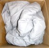 Bedsure Full Pintuck - Light Gray Pinch Pleat Comforter $199 - 2