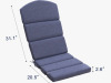 Ebern Designs Aoodor Adirondack Chair Cushions New In Box $199 - 2