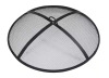 Sunnydaze 36 in. Round Black Steel Fire Pit Spark Screen New In Box $299
