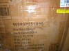 Latitude Run Mid Century Modern 2-Seat Upholstered Fabric Loveseat Sofa, Brown Wood Feet, Orange Chenille, New in Box $999 - 2