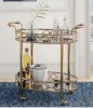 Willa Arlo Interiors Maysville Metal Bar Cart New in Box $599