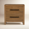 Joss & Main Modica 26" Nightstand, Honey Brown, New in Box $799