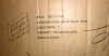 George Oliver Jaen Solid and Manufactured Wood 8 Shelf Cube Bookcase, Pink Blossom, New in Box $299 - 2