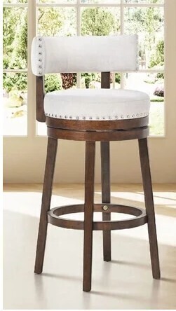 COLAMY 24" Swivel Bar Stool New in Box $399