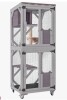 Archie & Oscar Camdyn Outdoor Cat Catio Enclosure with Wheels, Movable Outdoor Cat House Cat Cage with Upgraded Resting Box, Waterproof Cover in Box $399