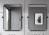 Trent Austin Design Orton Metal Wall Mirror with Adjustable Tilted Frame New in Box $399