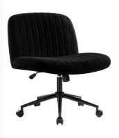 Ebern Designs Anastasha Task Chair in Black New in Box $299