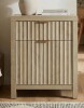 Ebern Designs Arrilla 25'' H 2 - Drawer Nightstand with Built-In Outlets New in Box $299