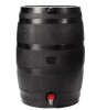 RTS Home Accents 50 Gal. Rain Barrel in Black with Plastic Spigot New In Box $199