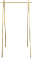 Casual Home Solid Wood No Tool Assembly Collapsible Aesthetic Clothing Garment Rack New In Box $299