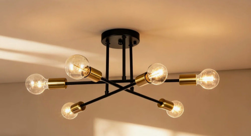 Mercury Row&reg; Jacobson Semi Flush Mount New In Box $299