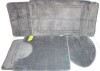 Ebern Designs 5 Piece Plush Memory Foam Bath Rug Set with Non-Slip Backing and High Absorbency New Shelf Pull $99 - 2