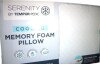 Serenity by Tempur-Pedic Cooling Memory Foam Pillow Standard Size New in Box $99 - 2