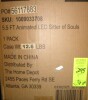 HOME ACCENTS Holiday 5.5 Foot Graves and Bones Animated LED Sitter of Souls New In Box $399 - 2