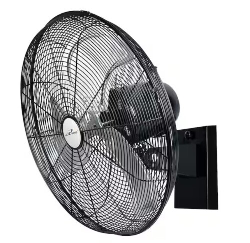 iLIVING 18 in. 3 fan speeds Wall Fan in Black with Oscillating head New In Box $199