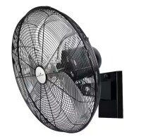 iLIVING 18 in. 3 fan speeds Wall Fan in Black with Oscillating head New In Box $199