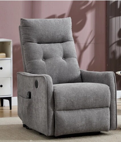 Latitude Run 25" W Power Lift Chair Recliner Infinite Position With Heat and 8 Point Massage New in Box $999