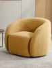 Ivy Bronx Katherline Upholstered Swivel Armchair New in Box $999