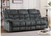 Red Barrel Studio Edilmar 83.1'' Wide Contemporary and Overstuffed Manual Reclining Sofa with Wide Backrest in Gray New in Box $2399