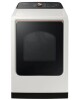Samsung - 7.4 Cu. Ft. Smart Electric Dryer with Steam and Sensor Dry - Ivory New $1299
