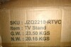 Dakota Fields 55.12" Rattan TV Cabinet, Double Sliding Doors For Storage, Adjustable Shelf, Solid Wood Legs, TV Console New in Box $399 - 2