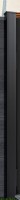 Mondaria Composite Fence Post 4" x 4" x 6' Black New