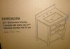 DHP Maine 24" Bathroom Vanity with Top, Gray, New in Box $399 - 2