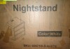 Ebern Designs Maud 25" Tall Modern Nightstand with Charging Station, 23.6'' Wide Wood Bedside Table w/3 Storage Drawers New in Box $399 - 2