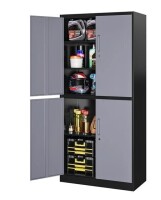 AUHUP 4-Door Locking Garage Storage Cabinet New open box $399
