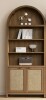 Sicotas Savanna Arched Bookcase with Doors New in Box $999