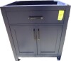Wyndham Collection Beckett 30 in. Single Freestanding Dark Blue Bath Vanity Cabinet $1199 - 2