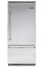 Viking - 36 in. Wide Professional 5 Series Quiet Cool 20.4 Cu. Ft. Bottom-Freezer Built-In Refrigerator - Stainless Steel New Floor Model On Working $1299