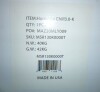 MLILY Harmony Chill 3.0 13" Memory Foam Plush Tight Top King Mattress Made in USA New in Box $3699 - 2