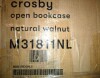 Babyletto Crosby Open Bookcase - Natural Walnut New Open Box $699 - 2
