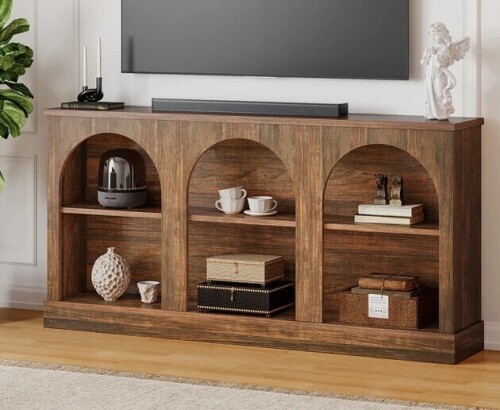 Laurel Foundry Modern Farmhouse Tv Stand For Tvs Up To 65" New in Box $299