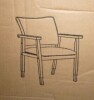 Lark Manor Artell 18.5'' H Upholstered Brown PU Dining Chair, New in Box $399 - 2