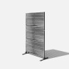 Veradek Corten Steel Outdoor Privacy Screen Linear Series, 3 Piece Set (85% Privacy), with Stand, Made from Durable Weather-Resistant Material, Modern D&eacute;cor for Patios, Privacy Walls, Fences in Box $399