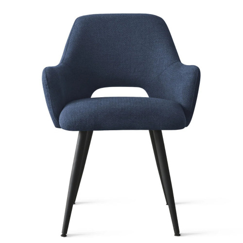 Corrigan Studio Matsuichi 24'' W Upholstered Armchair, Blue, New in Box $399
