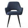 Corrigan Studio Matsuichi 24'' W Upholstered Armchair, Blue, New in Box $399