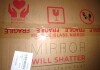 Wrought Studio&trade; Cotesfield Solid Wood Asymmetrical Accent Mirror, 19" x 30" New In Box $199 - 2