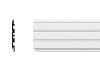 Ekena Millwork 7 1/2" x 96" Beaded Planking Moulding, PVC New Shelf Pull $79